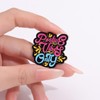 Postive Vibes Only Enamel Pin Positive Badge Brooch For Backpacks