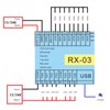 Programmable Logic Controller, DC 12V‑24V PLC Controller Relay Output, 8