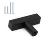 goldenwarm 5Pack Kitchen Cabinet Knobs Black Drawer Knobs T Bar