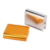 2pcs Leather Edge Slicker Gold Silver Aluminium Alloy Leather Trimming