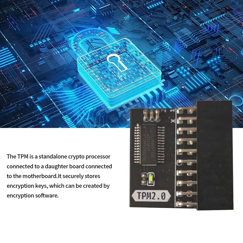 TPM2.0 Encryption Security Module, TPM2.0 Module LPC 20pin Module for