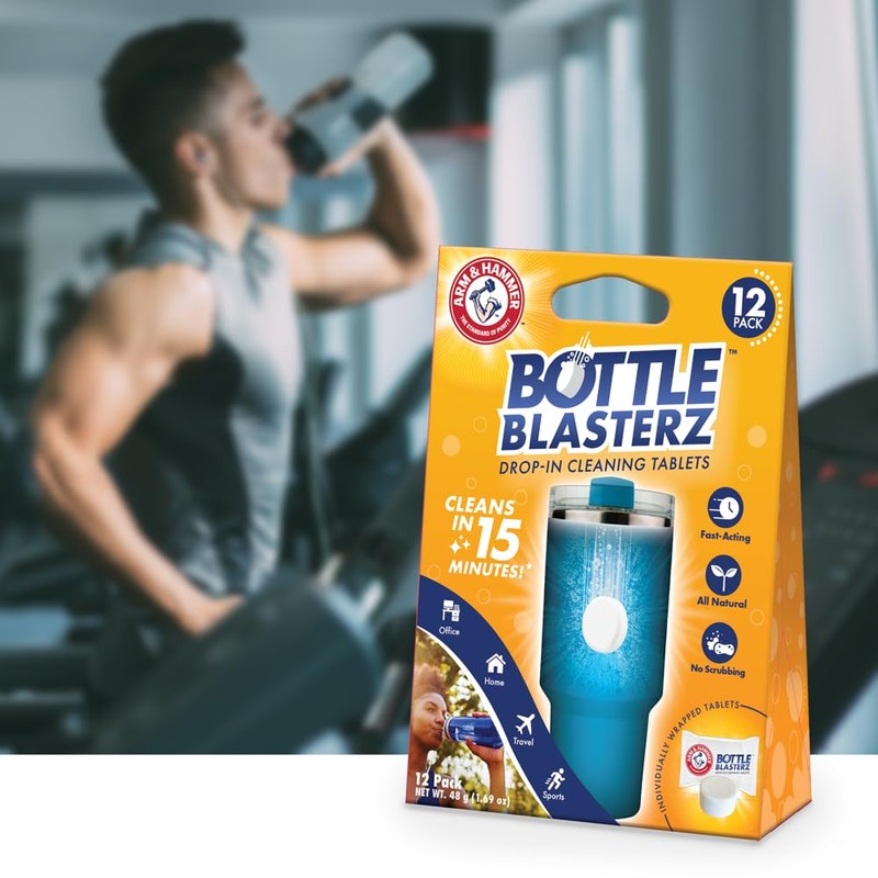 Arm & Hammer Bottle Blasterz - Drop-In Cleaning Tablets -