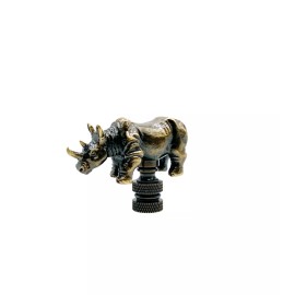 Lite Accents Lamp Finial-RHINOCE