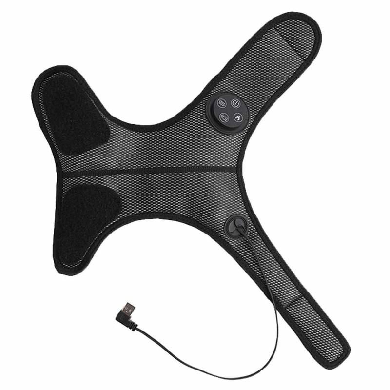 Electric Foot Ankle Massager Vibration Heating Foot Acupuncture Points Massage