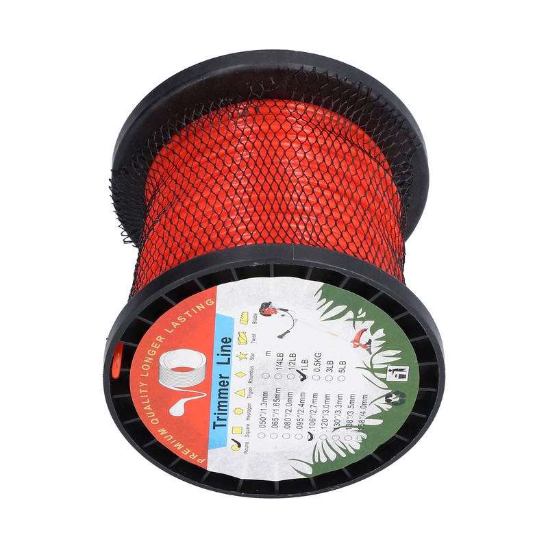 2.7mm Trimmer Line Round Nylon 1LB Round Heavy Duty Grass