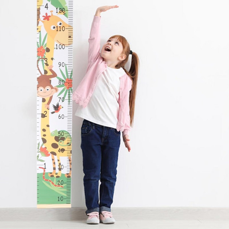 Wall Height Chart - Wooden Wall Ruler for Kids,Growth Chart