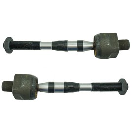 TRQ Front Inner Tie Rod Set 2 Piece Compatible with 2006-2010 Infiniti M35 06-10 M45