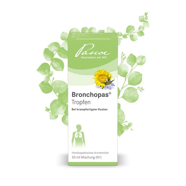 Pascoe Bronchopas Drops: for Cramping Cough - e.g. for Bronchitis