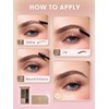 SHEGLAM Eyebrow Design Eyebrow Brown 3 Color Gradation Portable -