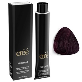 Cree Professional Permanent Hair Color, 100ml - 3.4 fl.oz. (Intense Irisee Light Brown 5.22)