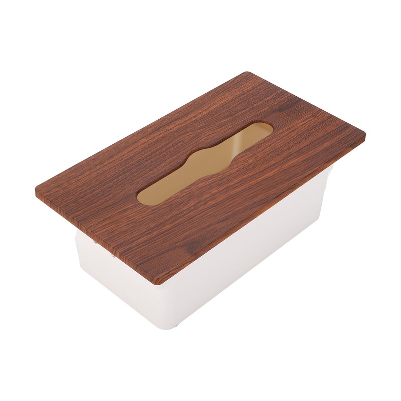 Tissue Box Large Capacity Recessed Mount Toilet Paper Dispenser for