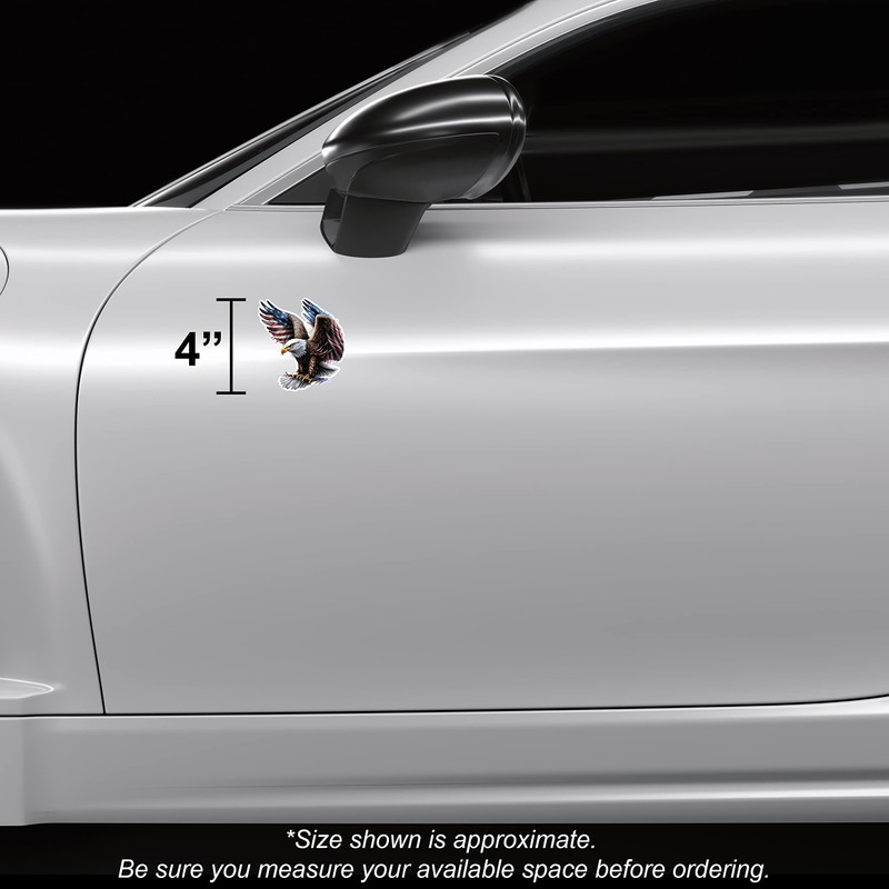 American Eagle Sticker - 4 Inch