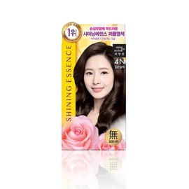 Mise-en-scène Shining Hair Dye 100g (4N dark brown) / 미쟝센 샤이닝 염모제100g(4N 짙은갈색)