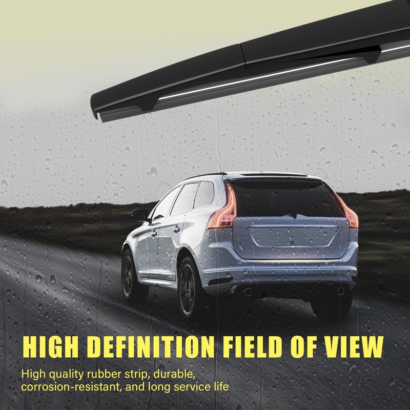 ANIKLUIM® 24"+18" Wiper Blades with 14" Rear Wiper Blade Set