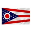 LARGE Ohio Flag, 3x5Ft Ohio State Flags Banner For Indoor