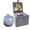 Ceramic Pet Urn for Ashes, Dog Urn Cat Urn Handicrafted