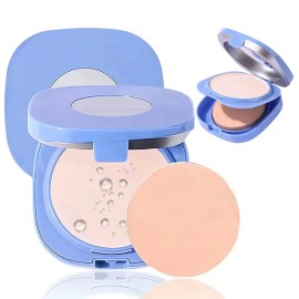 Base de Maquillaje KIRRMING en Polvo Compacto Mate con FPS 30, Larga Duración y a Prueba de Agua