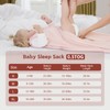Wrrernsin Baby Sleep Sack 0-6 Months,100% Cotton TOG 0.5 Wearable
