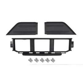 Unbranded ML3Z17B968BB Front Bumper Grille + Corner Panel Cover For Ford F150 2021-2024