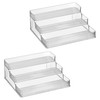 iDesign 3-Tier Spice Rack Organizer for Cabinets, Pantry or Countertop,