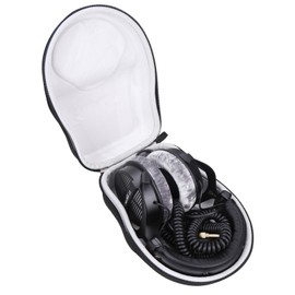 Mchoi Headphone Case Compatible with Beyerdynamic DT 990 PRO/DT 770 PRO Open Studio Headphone, Case Only (Grey)