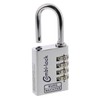 Burg Wächter 90 40 Chromo SB 40MM ALUM COMBI PADLOCK