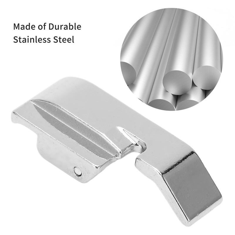 10Pcs Zipper Foot Stainless Steel Multifunctional Strong Practical Sewing Machine