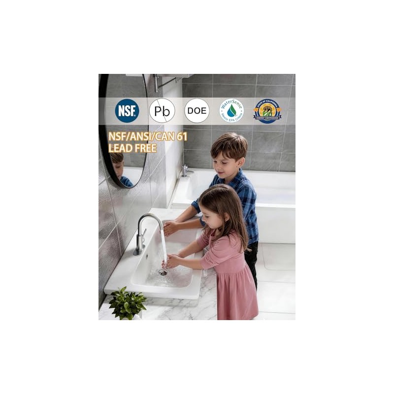 Fransiton Bathroom Faucets, Bar Sink Faucet Single Hole for Bathroom