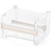 1Pc Clear Visible Washi Packaging Tape Dispenser,Office Tape Holder,Tape Holder