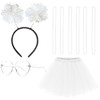 Gionforsy Women Costume Accessories Set Spirit Day Tutu Costume Set