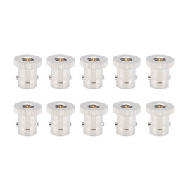10 Pcs BNC Female to SMA Male Connector Adapter for  Radio Coaxial Cable Wireless Connection Devices