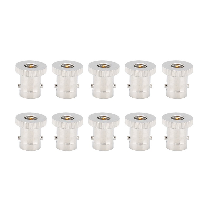 10 Pcs BNC Female to SMA Male Connector Adapter for