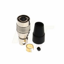 HangTon 6 Pin Female Cable Connector Circular Power Trigger Plug for AVT Basler ace GigE Jai Dalsa Sony Industrial CCD Camera HR10A-7P-6S