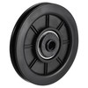 sourcing map 100 mm Bearing Pulley Cable Fitness Equipment Accessories