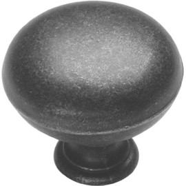 Hickory Hardware PA1218-VP 1-1/4-Inch Manchester Cabinet Knob, Vibra Pewter