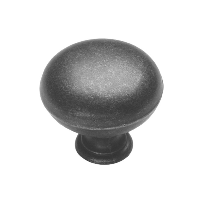 Hickory Hardware PA1218-VP 1-1/4-Inch Manchester Cabinet Knob, Vibra Pewter