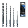 greywolf Masonry Drill Bits with Carbide Tip & 1/4 inch