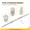 M MATI Rear Wheel Axle & Hub Kit for Yamaha