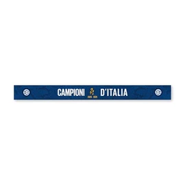 Inter - Bandana Campioni d'Italia 2025/26, Sciarpa Celebrativo Scidetto, Prodotto Ufficiale