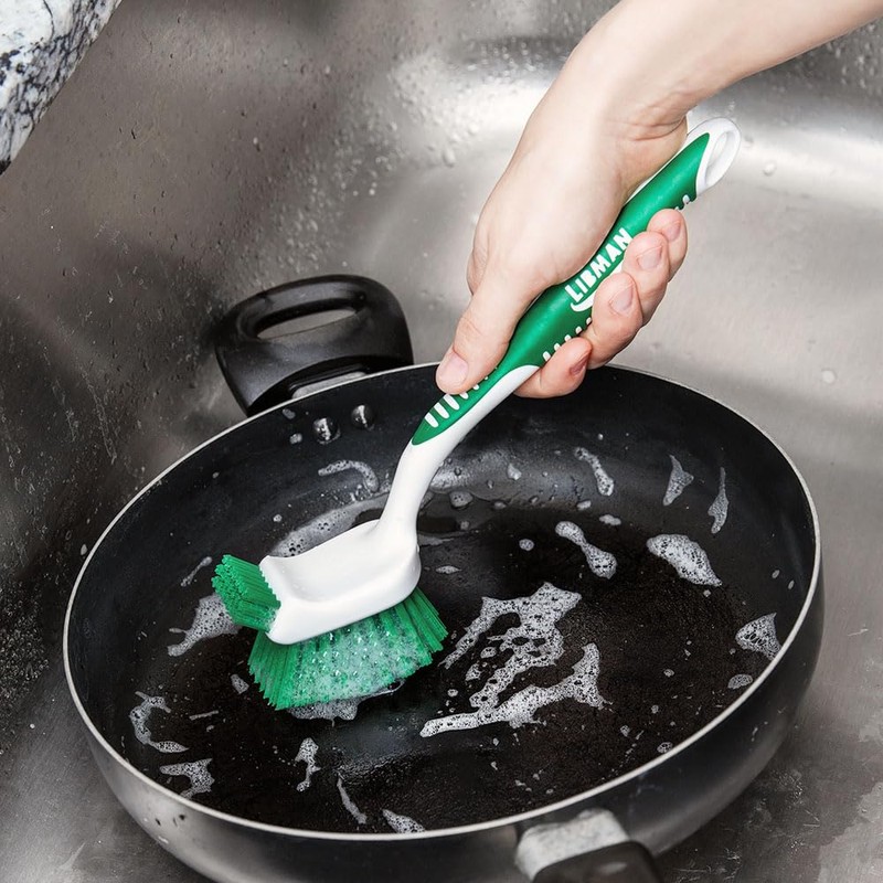 Libman Bottle & Dish Brush Kit | Cleaning Brushes for