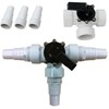 Steinbach Fittinge 3-Way Valve / Multi-Coloured Diameter 32 / 38