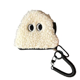 Coin Purse Plush,Rice Ball Change Bag - Zipper Plush Coin Purse, Coin Pouch Bag for Headphone Lipstick Data Cable Storage Bag