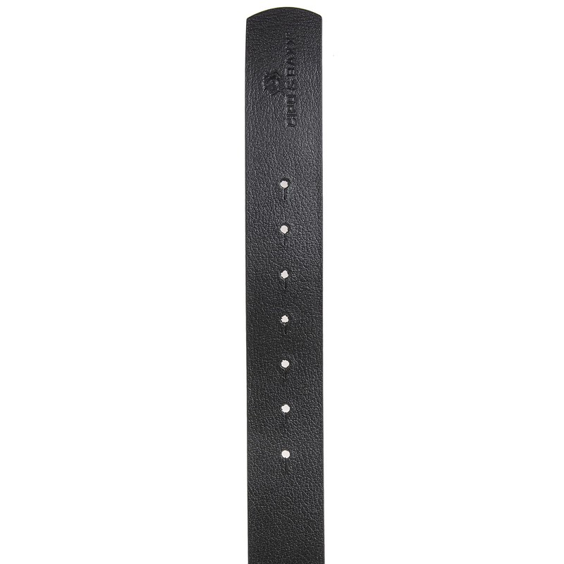Cipo & Baxx Men's Belt Logo Clasp Leather Belt CG192,