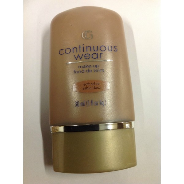 CoverGirl Continuous Wear Foundation Make up ( SOFT SABLE )