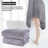 MOONQUEEN 2 Pack Premium Bath Towel Set - Quick Drying