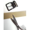 KASAJIMA 1.3 inches (32 mm) Nylon 1P Work Belt (Chlornickel)