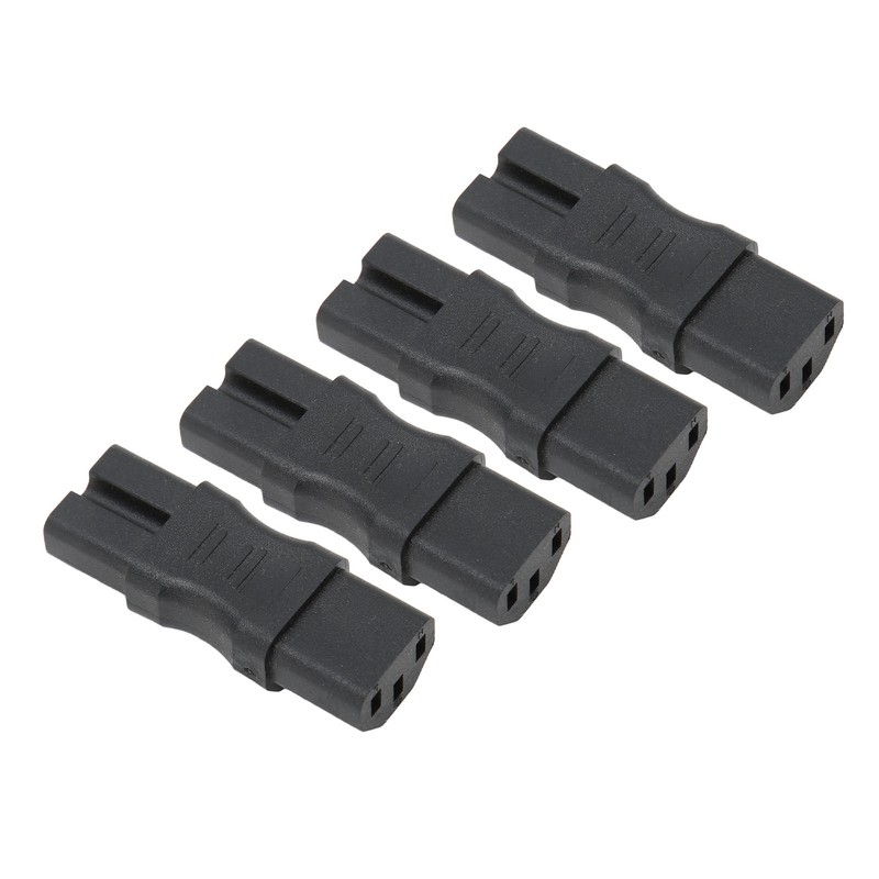 4pcs IEC320 C13 to IEC320 C15 Power Adapter Professional Standard