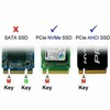 AYMBH M.2 NVMe SSD to PCI-E 3.0 X4/X8/X16 Adapter Card,
