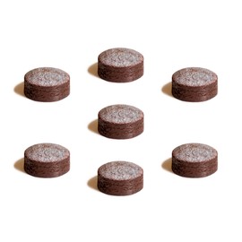 Tweeten Triangle Billiard Pool Cue Tips - 13 mm, Pack of 7