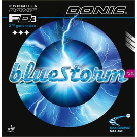 Donic (donikku) Table Tennis Rubber Blue Storm Z2 Black